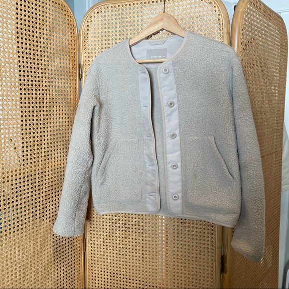 Everlane Jackets & Coats Everlane Teddy Fleece Liner Poshmark